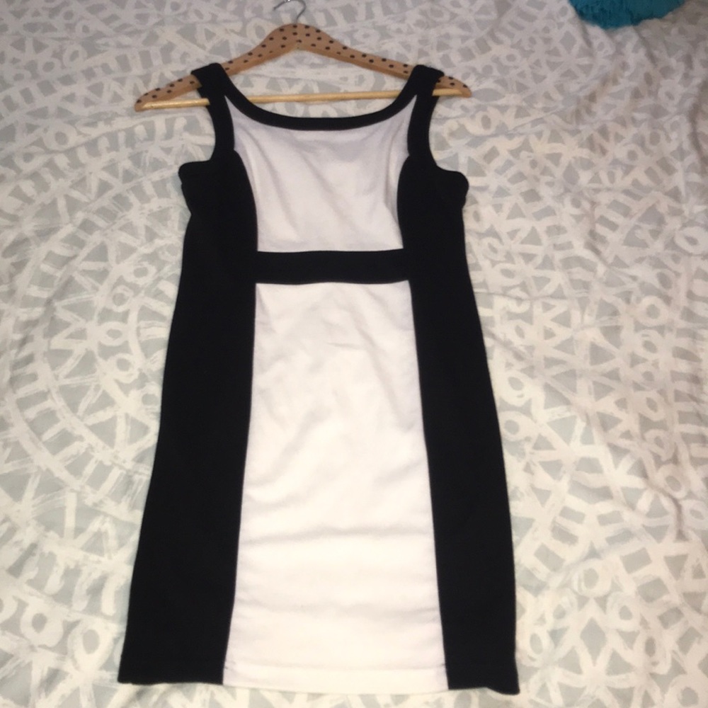 Black & white dress